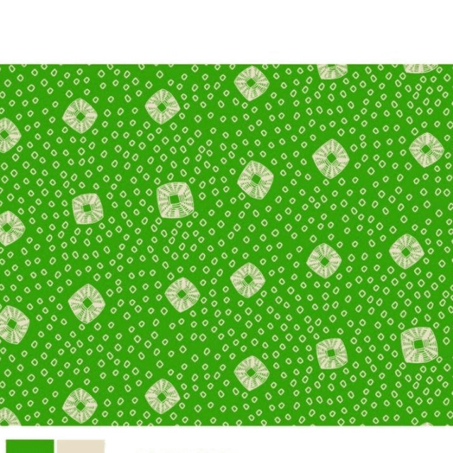 Chunri Unstitched Shirt (Green)