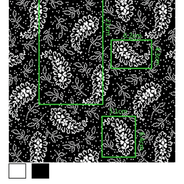 Printed Unstitched Shirt (Black)