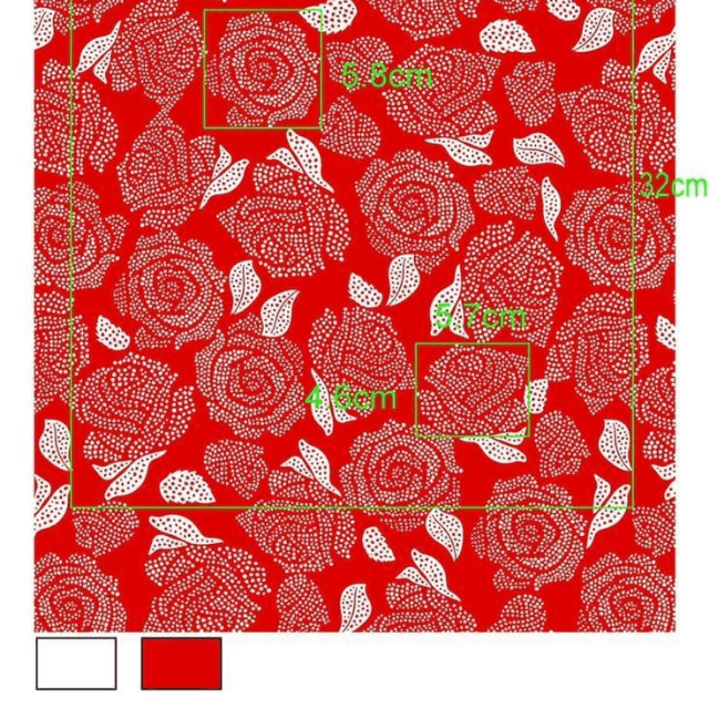 Printed Unstitched Shirt (Candy Red)