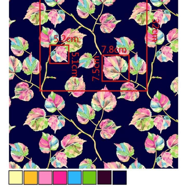 Printed Unstitched Shirt (Berry Blue)
